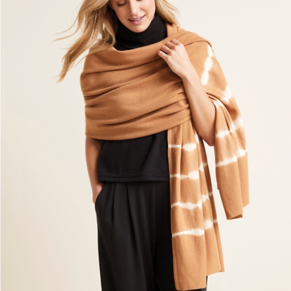 NWT Garnet Hill Cashmere Wrap